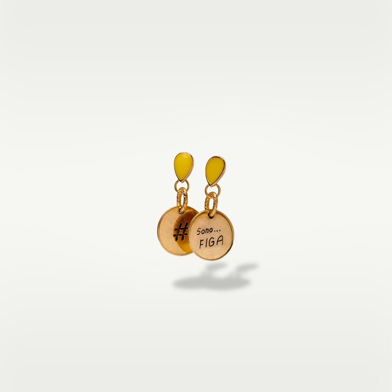 ALMALA ORECCHINO #SENTIMENT | GIALLO Online