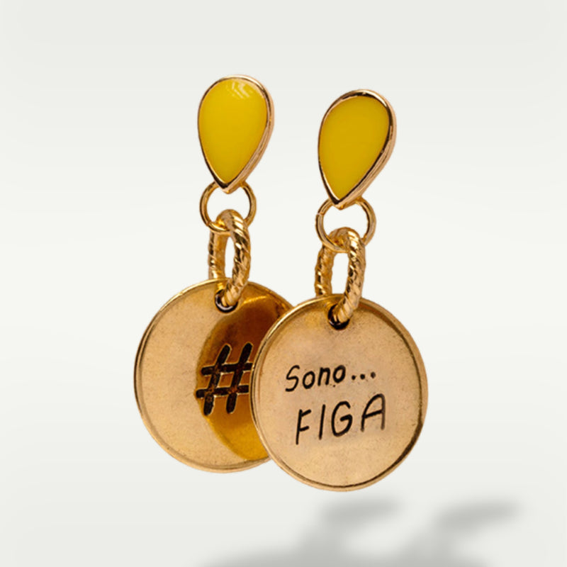 ALMALA ORECCHINO #SENTIMENT | GIALLO Online