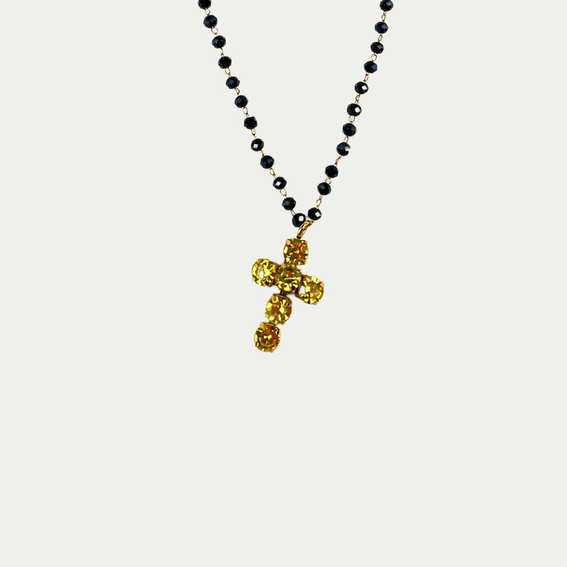 ALMALA GIROCOLLO STRASS | GIALLO Qualità