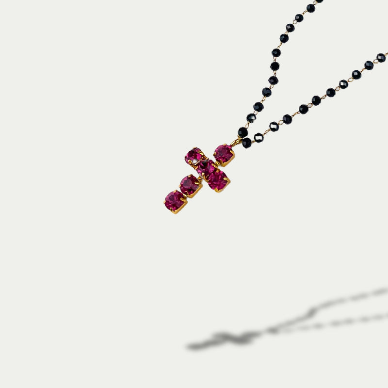 ALMALA GIROCOLLO STRASS | BORDEAUX Spedizione Gratuita