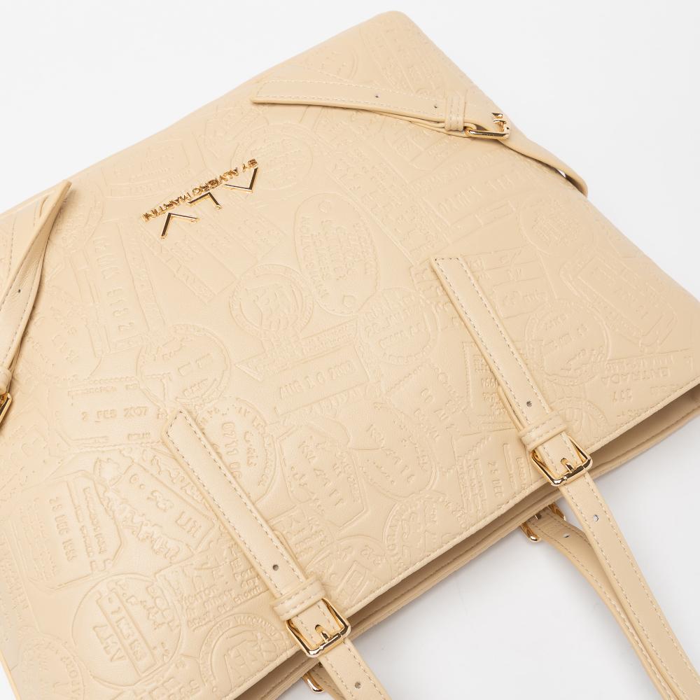 Alv by alviero martini Shopping bag large debossed passport ALV by Alviero Martini – ALVB9201 Hotsell