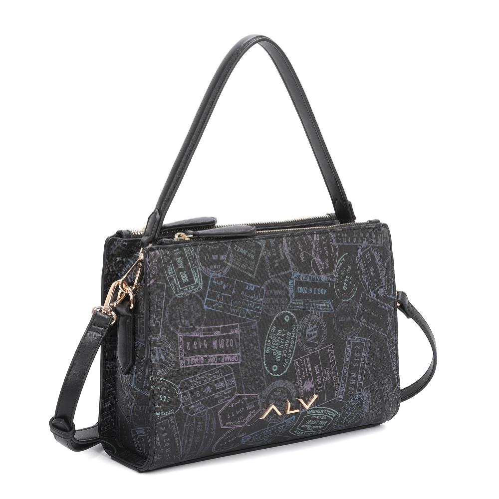 Alv by alviero martini Borsa a spalla Passport Classic – ALVB7108 In Saldo