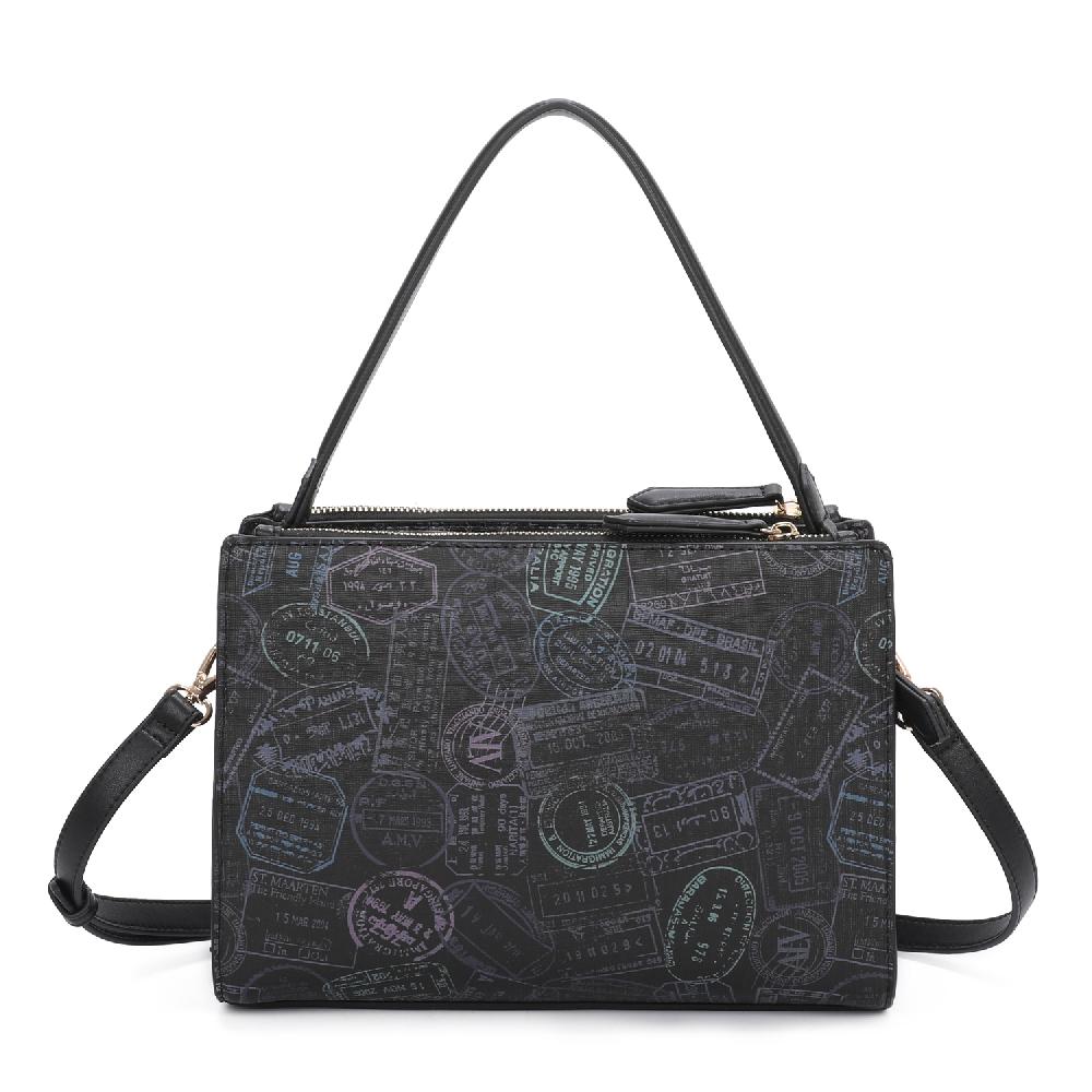 Alv by alviero martini Borsa a spalla Passport Classic – ALVB7108 In Saldo