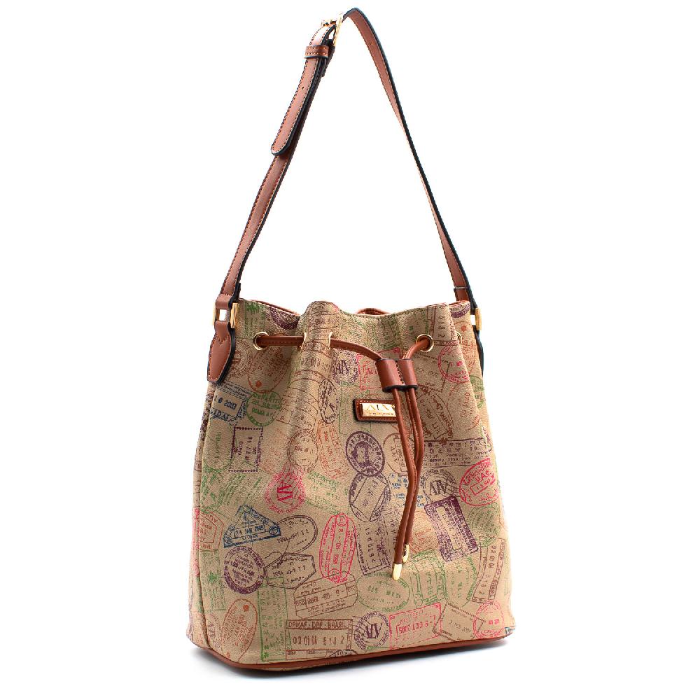 Alv by alviero martini Borsa a secchiello Passport – AL904B0448 Vendita