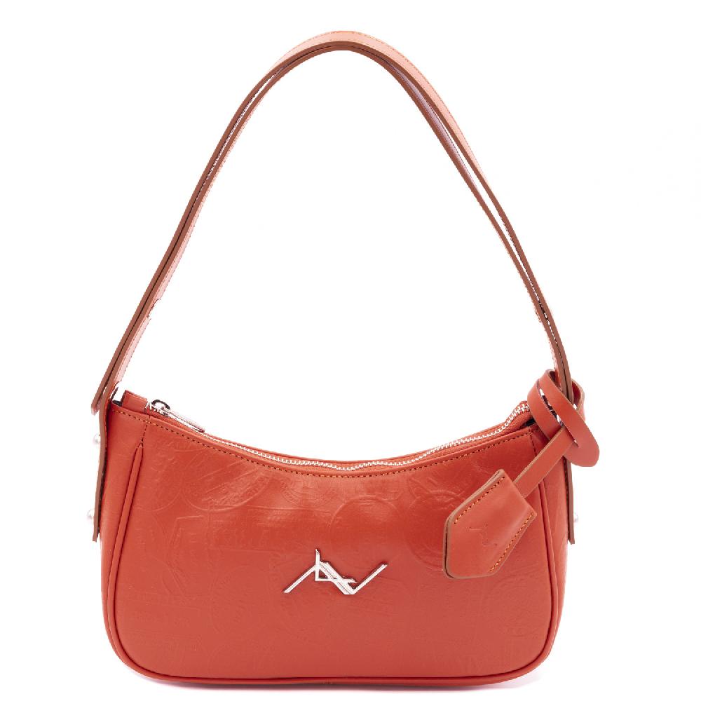 Alv by alviero martini Borsa a mezzaluna in pelle stampa Passport – ALVBT200X Shopping Online