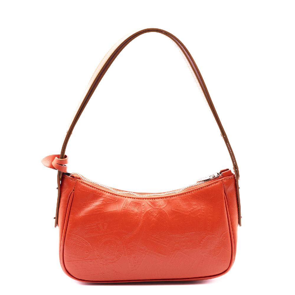 Alv by alviero martini Borsa a mezzaluna in pelle stampa Passport – ALVBT200X Shopping Online