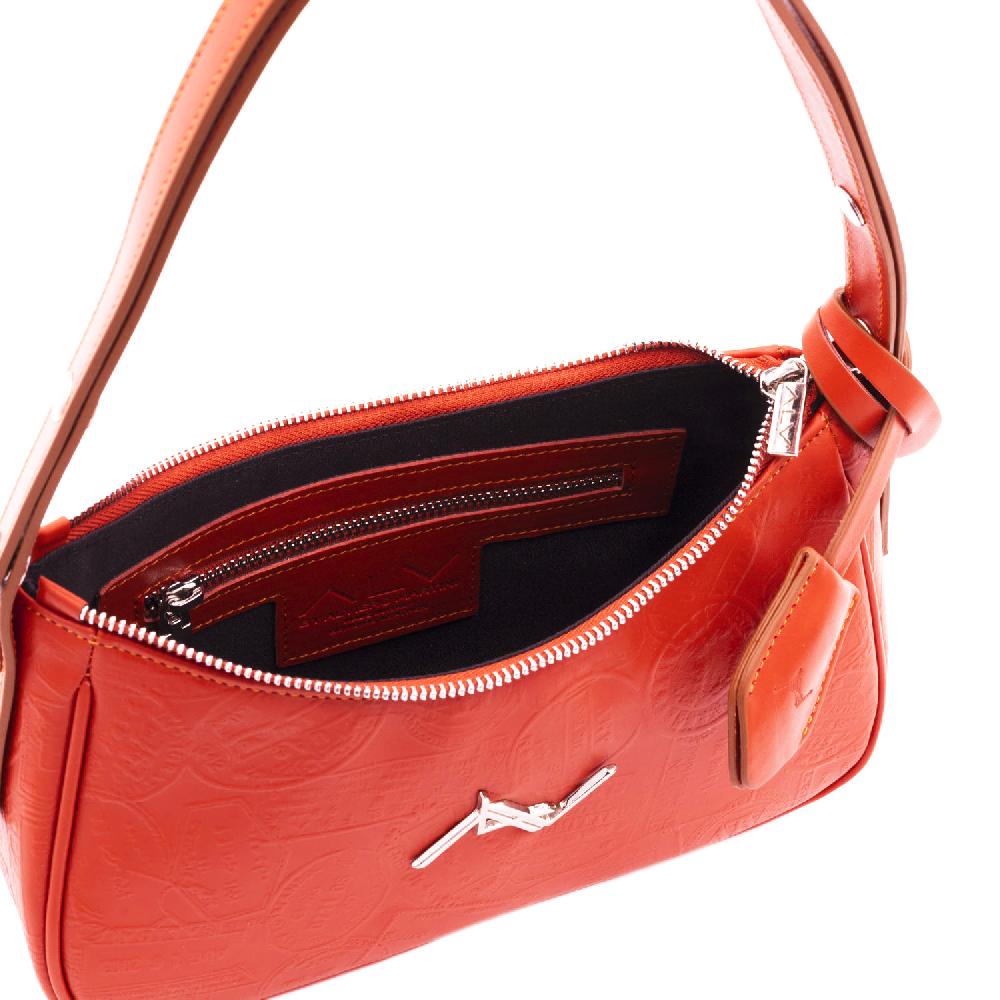 Alv by alviero martini Borsa a mezzaluna in pelle stampa Passport – ALVBT200X Shopping Online