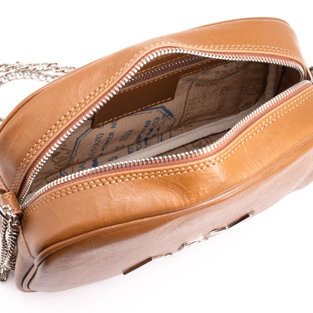 Alv by alviero martini Borsa a tracolla in pelle con stampa – ALVBT300X Prezzo Ridotto