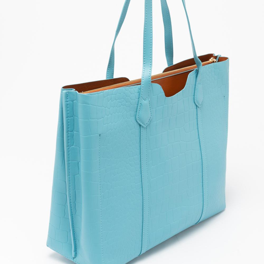 Alv by alviero martini Shopping bag large debossed passport ALV by Alviero Martini – ALVB9901 Vendita Economica