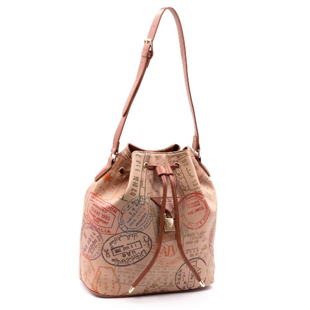 Alv by alviero martini Borsa a secchiello Big Logo – AL904B3211 Vendita Economica