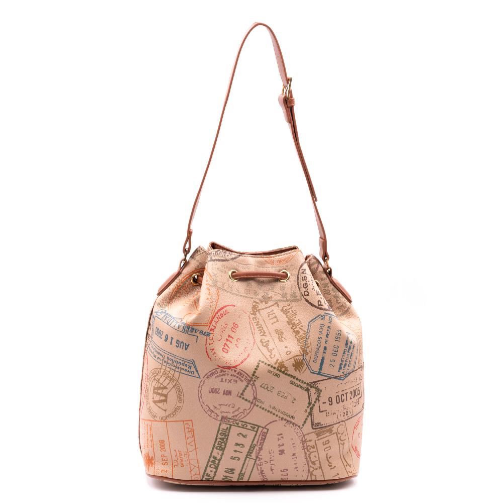 Alv by alviero martini Borsa a secchiello Big Logo – AL904B3211 Vendita Economica