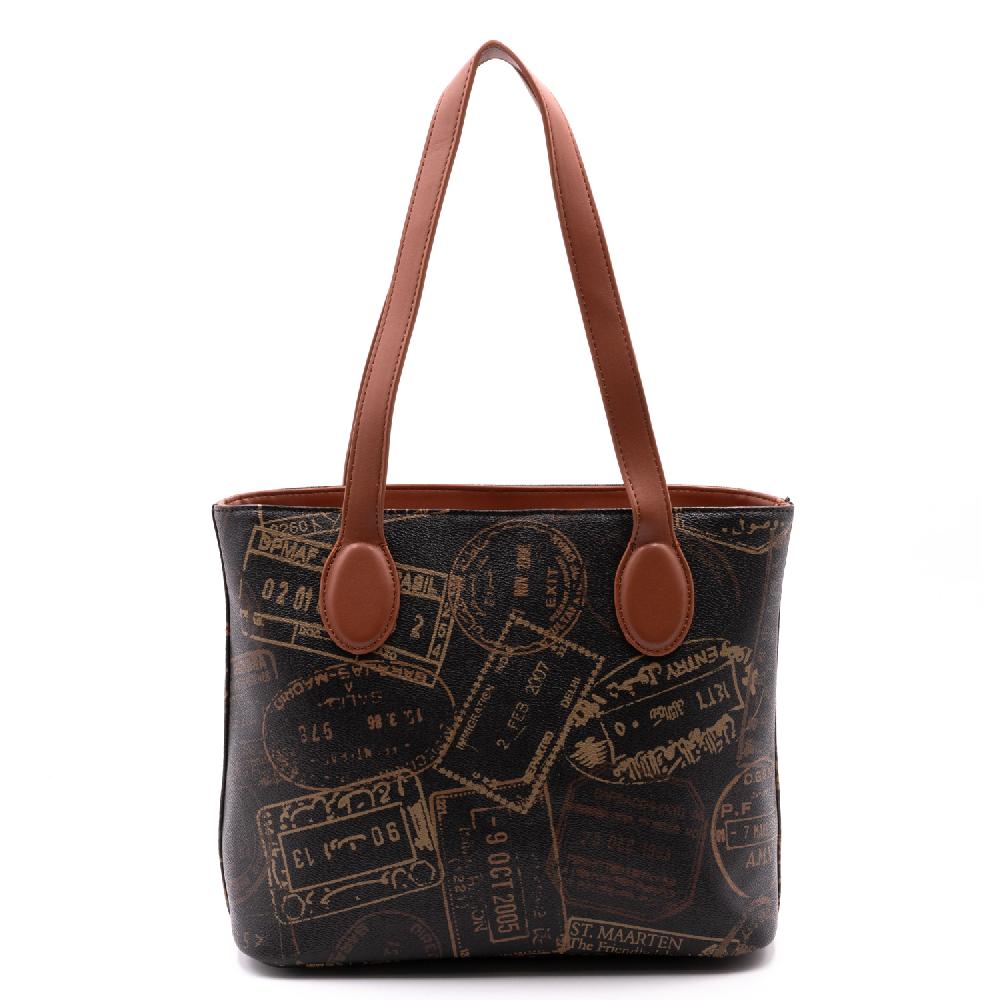 Alv by alviero martini Borsa Shopping Big Logo – AL904B3210 Saldi Di Fabbrica