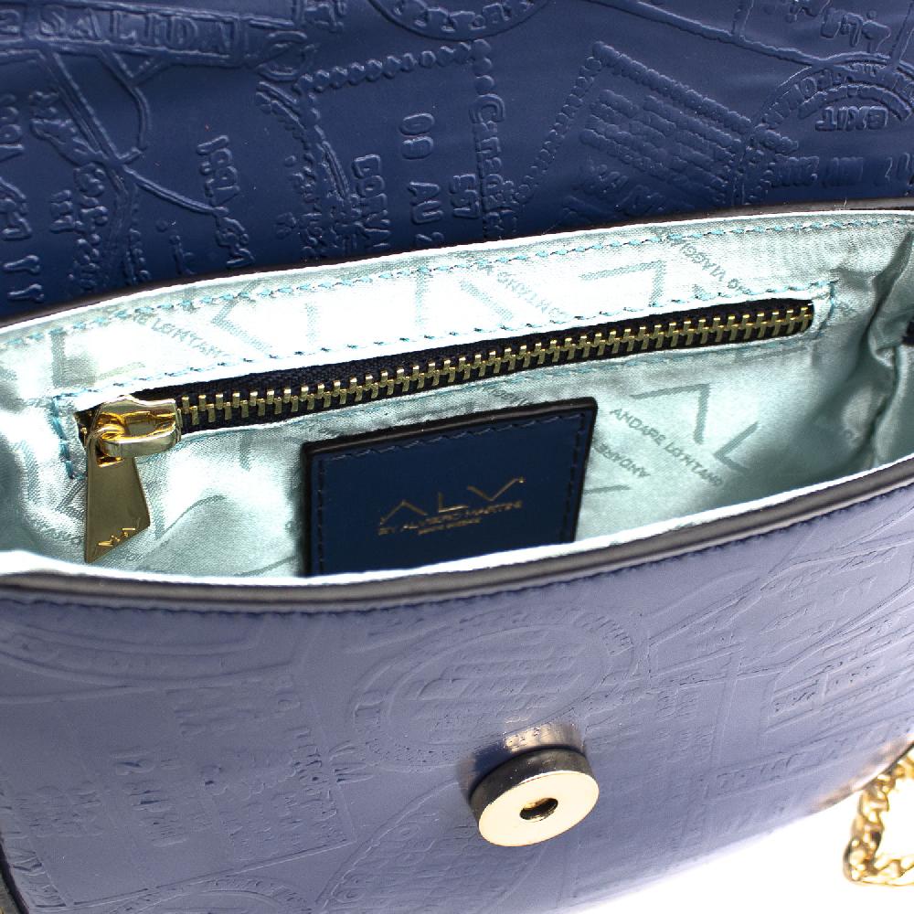 Alv by alviero martini Minibag in pelle con catena ALV by Alviero Martini – AL008B2317 Vendite Flash