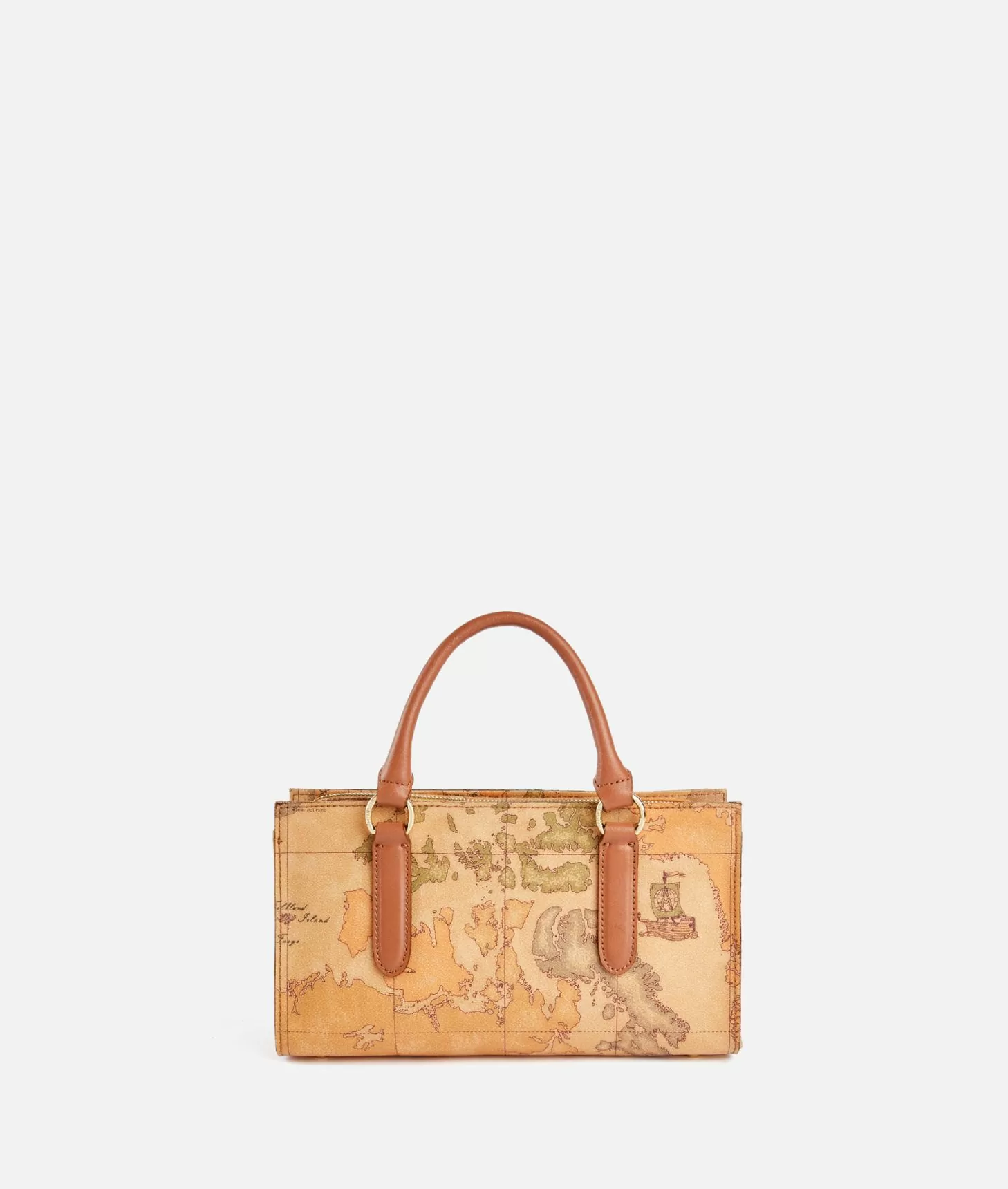 Alviero martini 1a classe Geo Classic borsa a mano con tracolla a nastro Vendita Calda