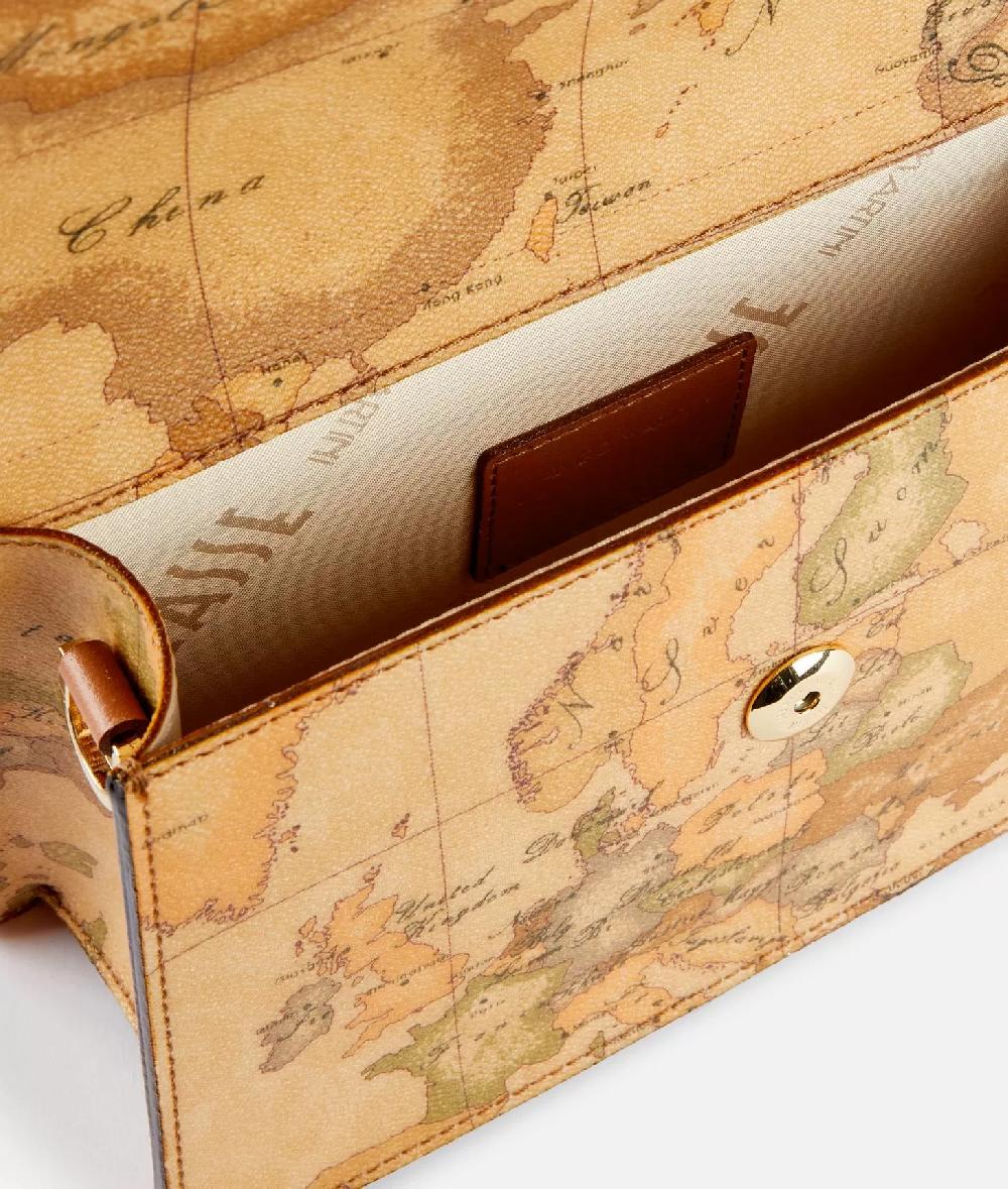Alviero martini 1a classe Geo Classic tracollina con patta e logo 1C Saldi Di Fabbrica