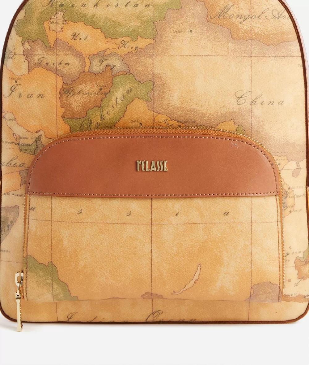 Alviero martini 1a classe Geo Classic zaino doppia zip Nuova