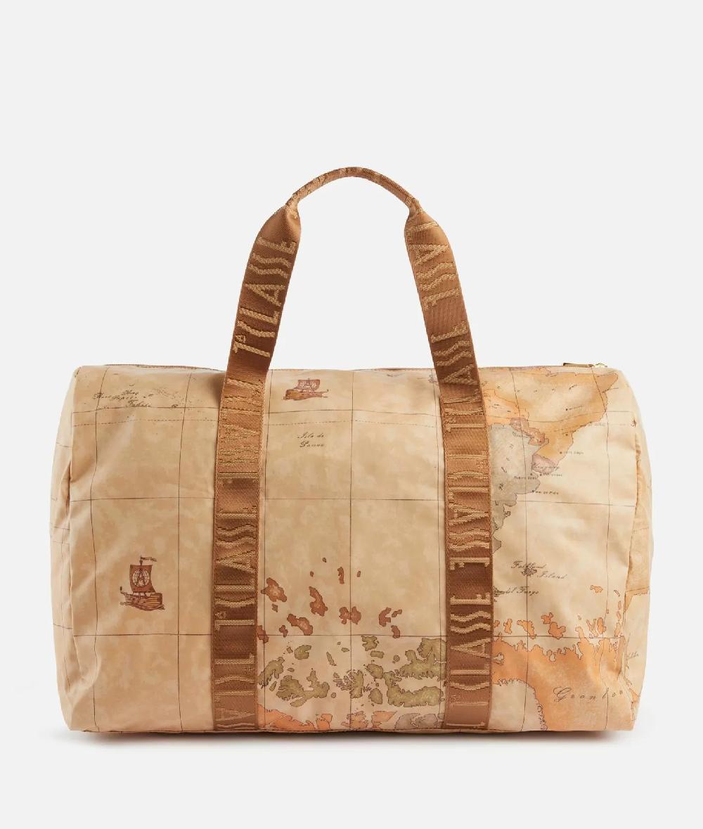 Alviero martini 1a classe Geo Soft borsone pieghevole con mini beauty Soddisfazione Garantita