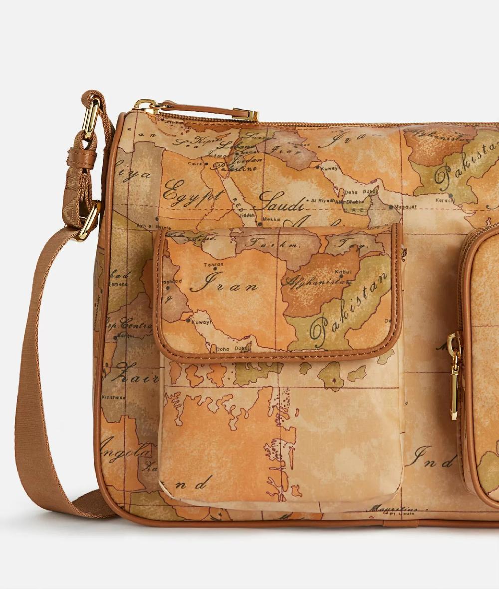 Alviero martini 1a classe Geo Soft borsa a tracolla con tasche Qualità Garantita