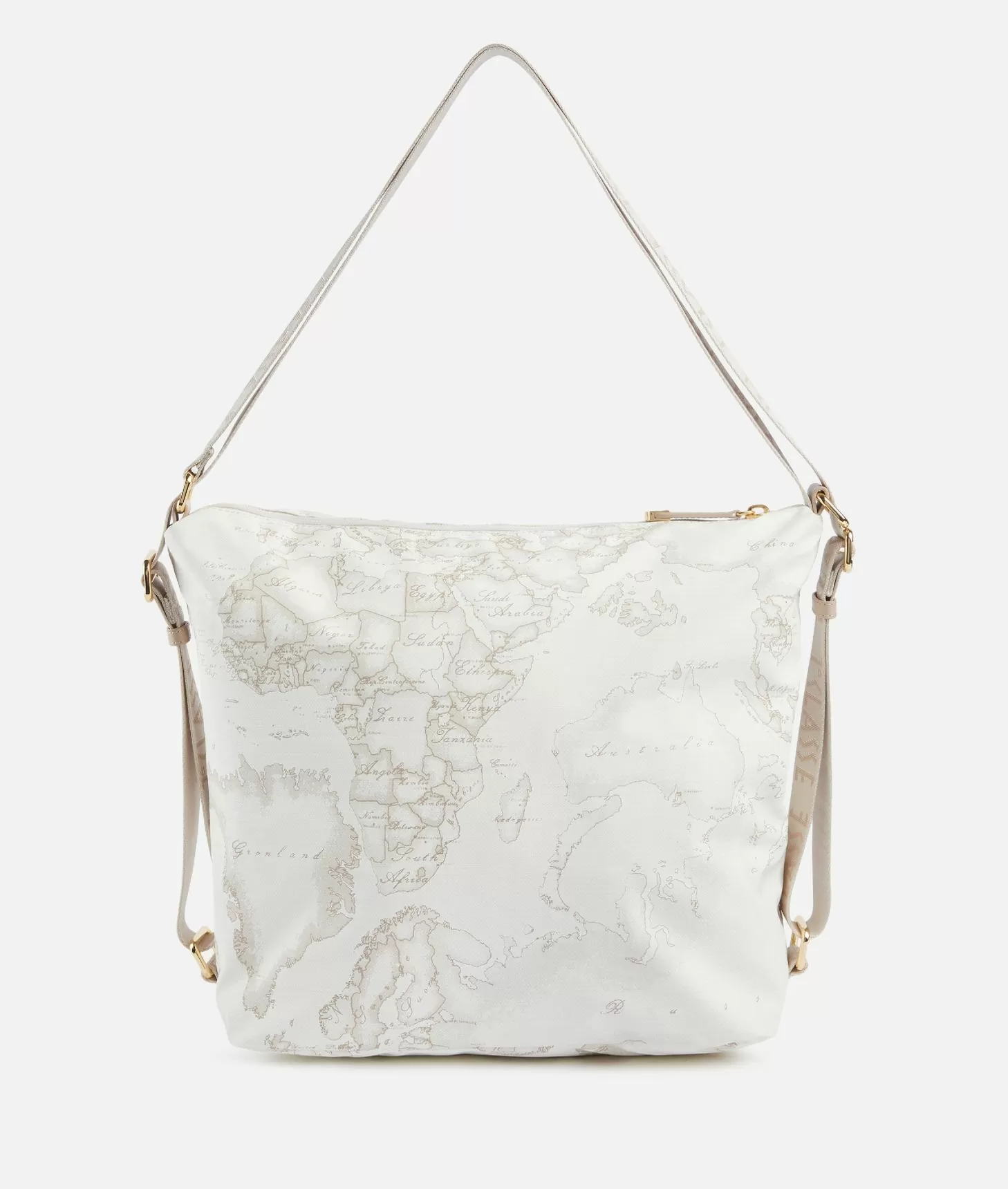 Alviero martini 1a classe Geo Soft White borsa hobo doppia portabilità Consegna Veloce