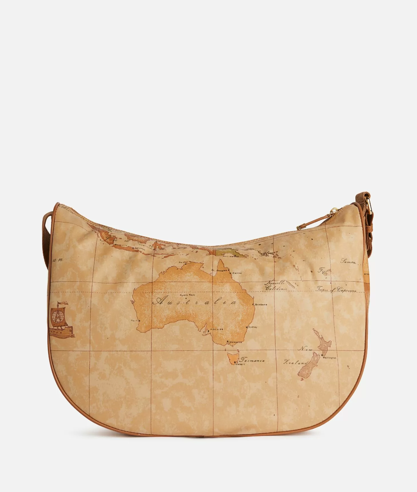 Alviero martini 1a classe Geo Soft tracolla a mezzaluna grande con tasca Promozione Limitata