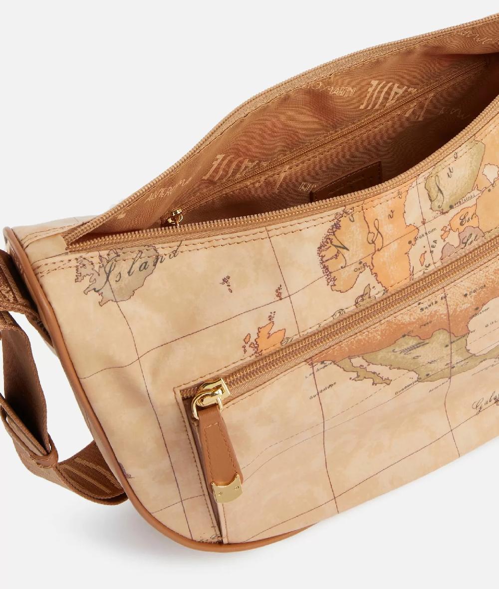 Alviero martini 1a classe Geo Soft tracolla a mezzaluna media con tasca Fino Al -60%