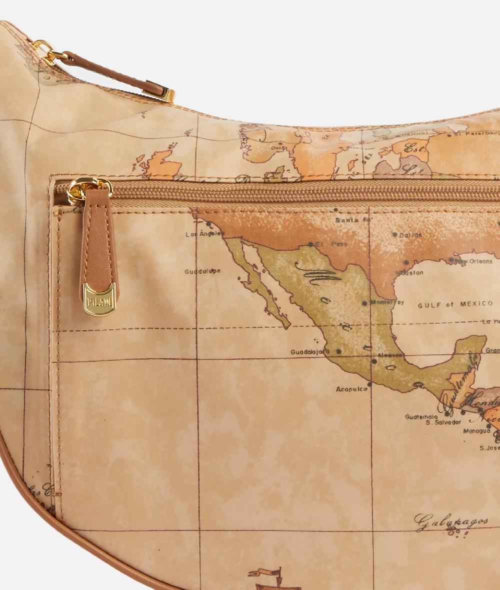 Alviero martini 1a classe Geo Soft tracolla a mezzaluna media con tasca Fino Al -60%