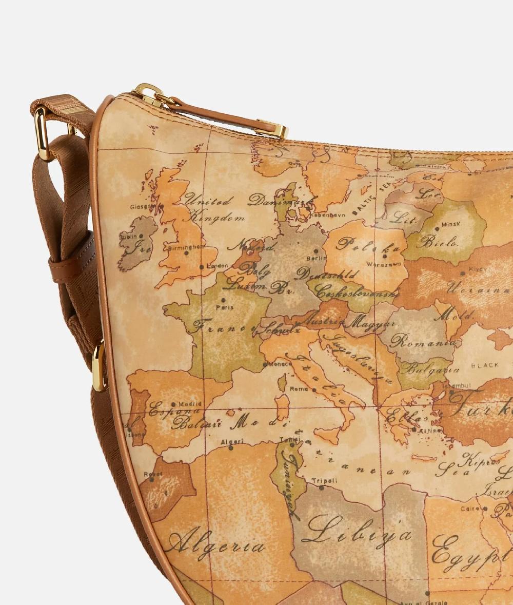 Alviero martini 1a classe Geo Soft tracolla a mezzaluna grande Shopping Online