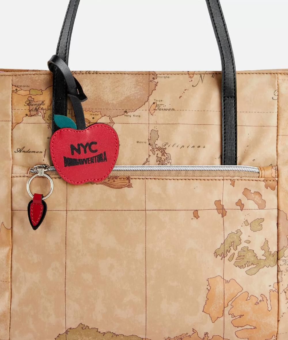 Alviero martini 1a classe Borsa shopping Donnavventura in tessuto soft Geo Classic Consegna Veloce