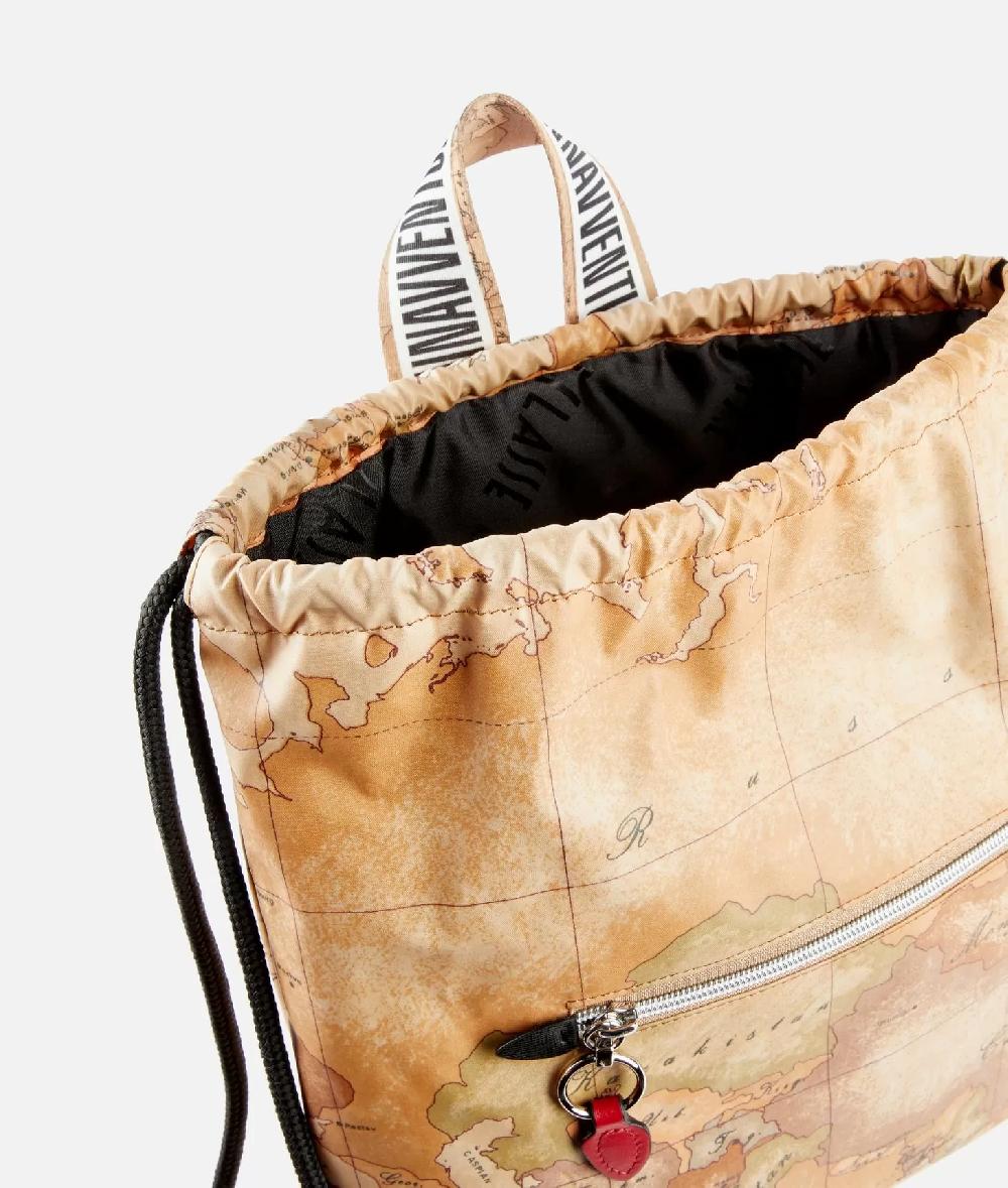 Alviero martini 1a classe Zaino a sacca Donnavventura in tessuto soft Geo Classic Prezzo Ridotto