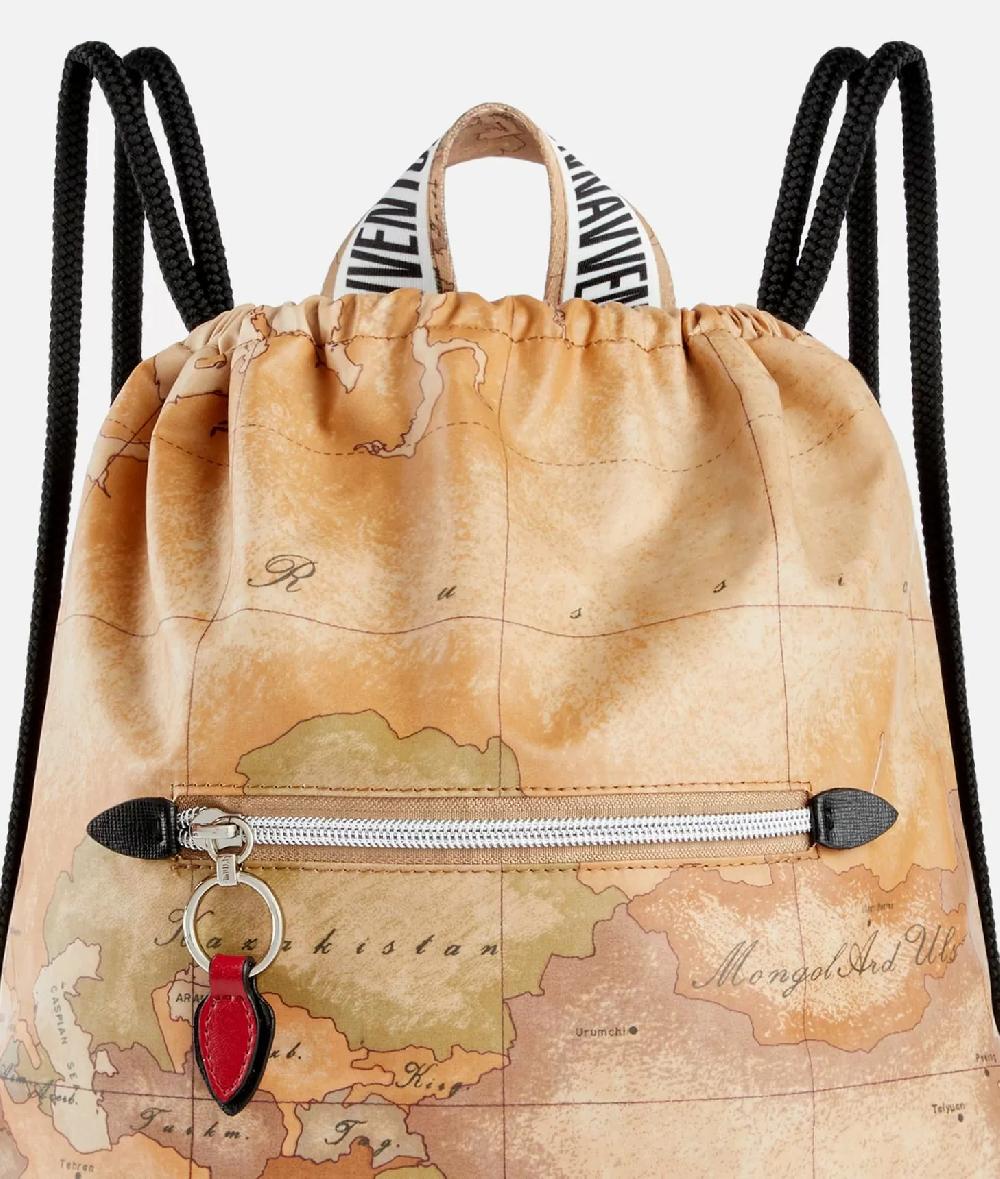 Alviero martini 1a classe Zaino a sacca Donnavventura in tessuto soft Geo Classic Prezzo Ridotto