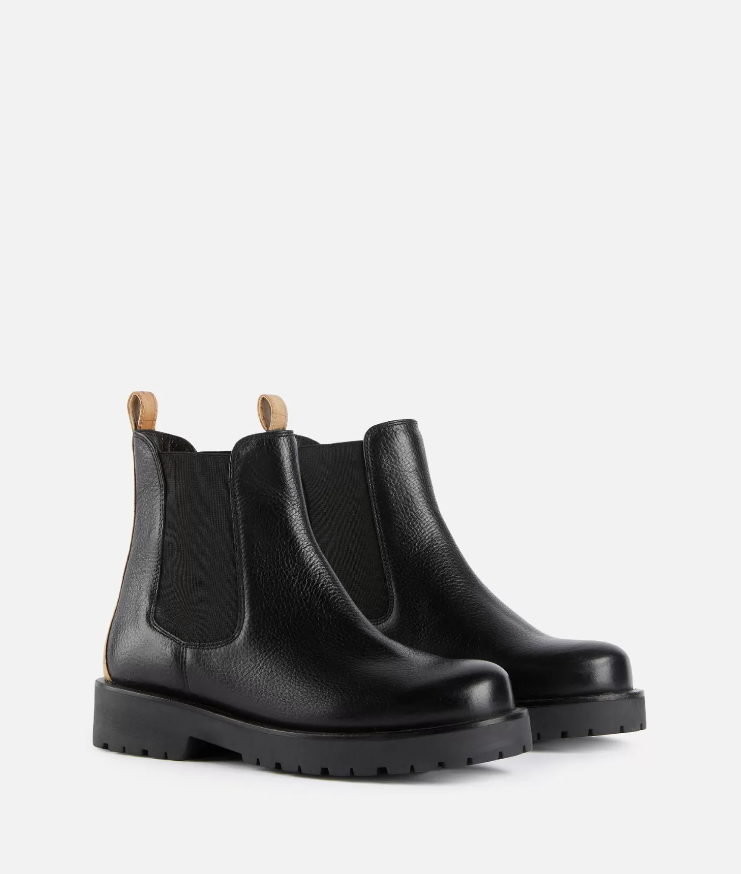 Alviero martini 1a classe Stivaletti beatles in pelle granata Neri Shopping Online