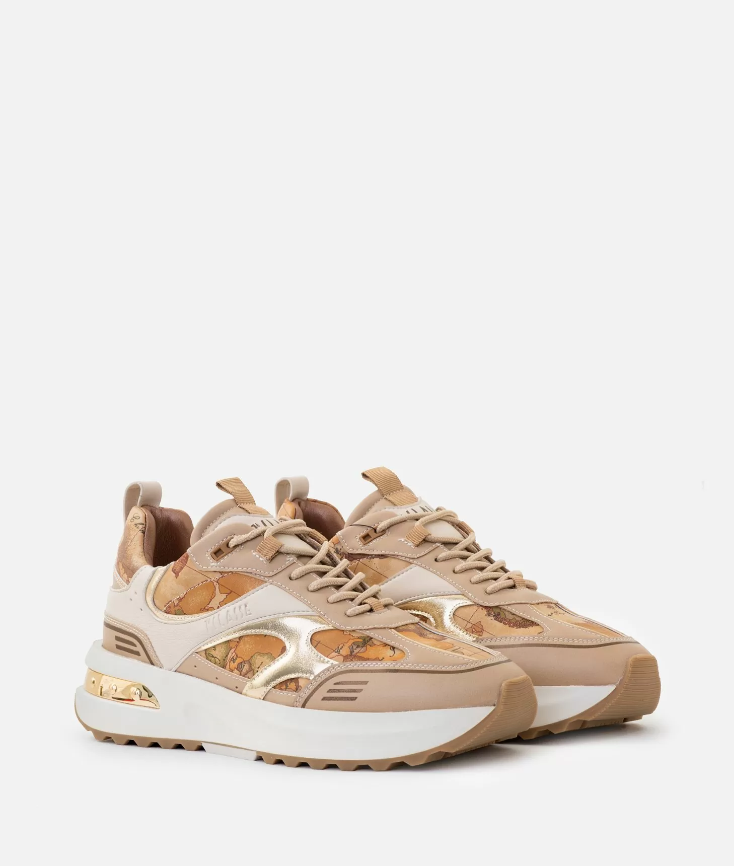 Alviero martini 1a classe Geo Road Buenos Aires sneakers in eco nappa Naturali Economico