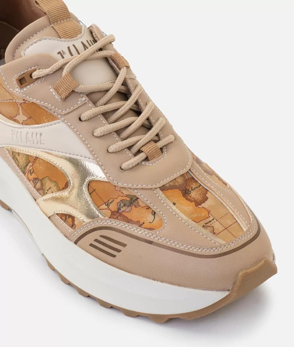 Alviero martini 1a classe Geo Road Buenos Aires sneakers in eco nappa Naturali Economico