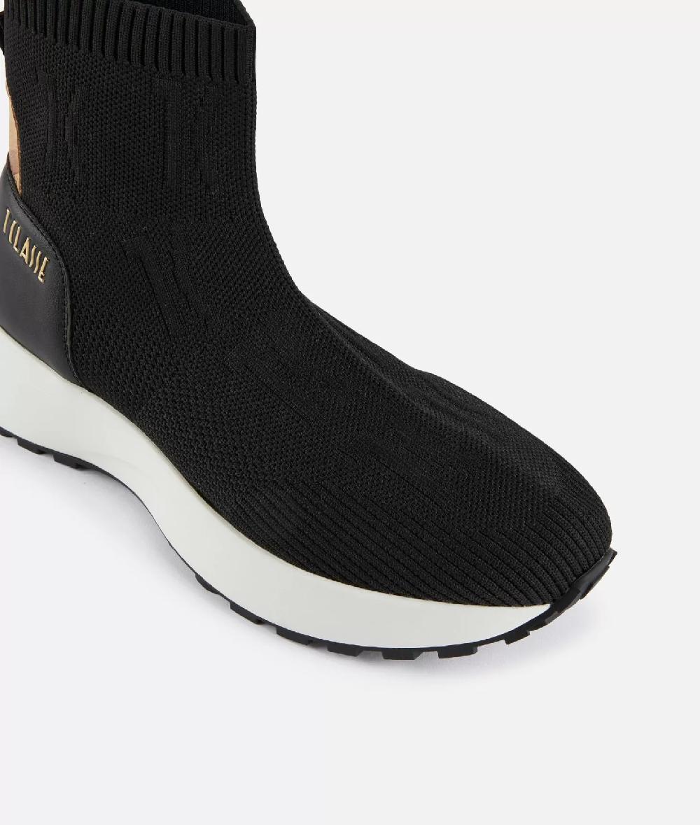 Alviero martini 1a classe Running a calza con motivo Monogram 1C Nere Saldi Di Fabbrica
