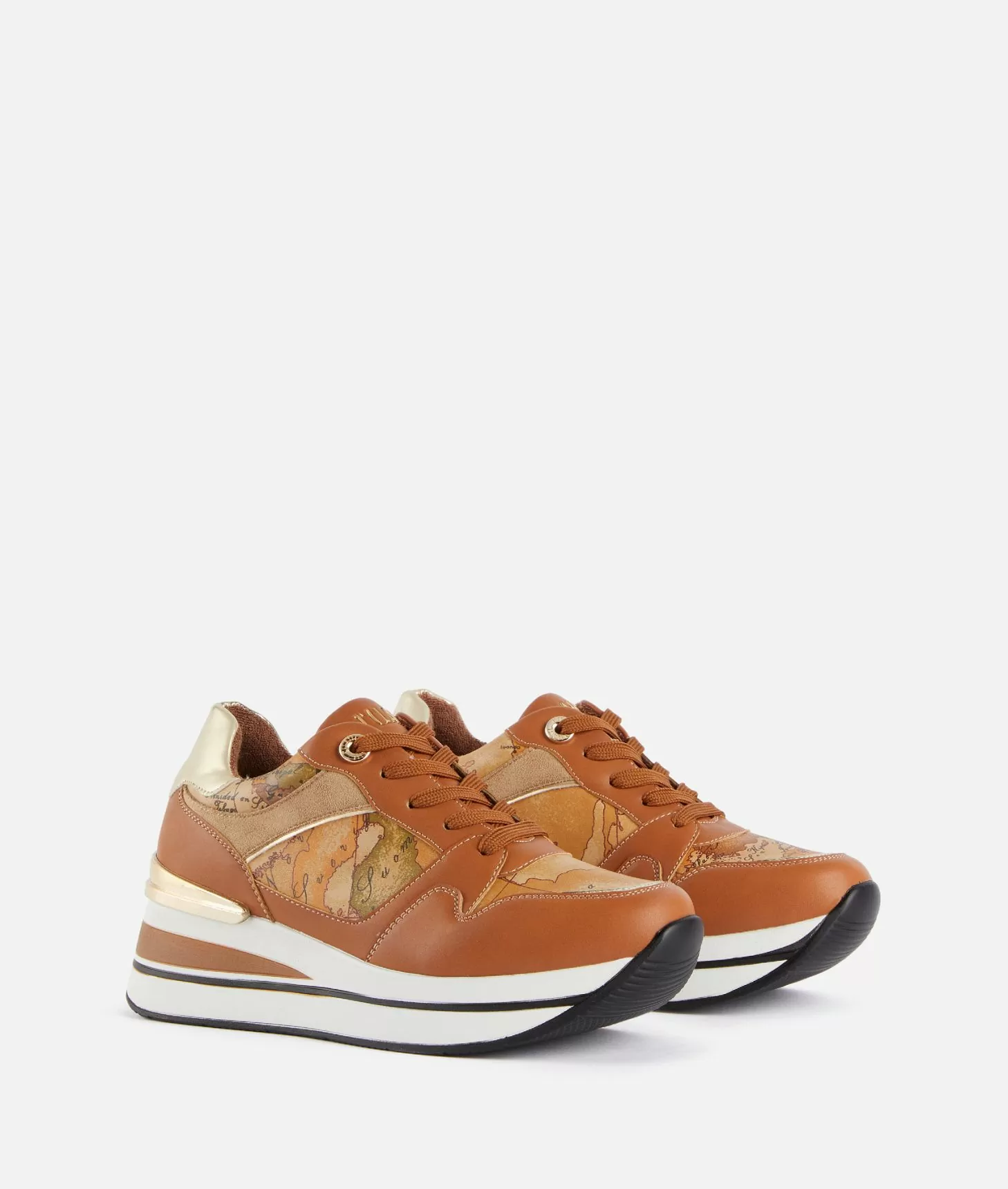 Alviero martini 1a classe Running in eco nappa con mix materico Cuoio Moda