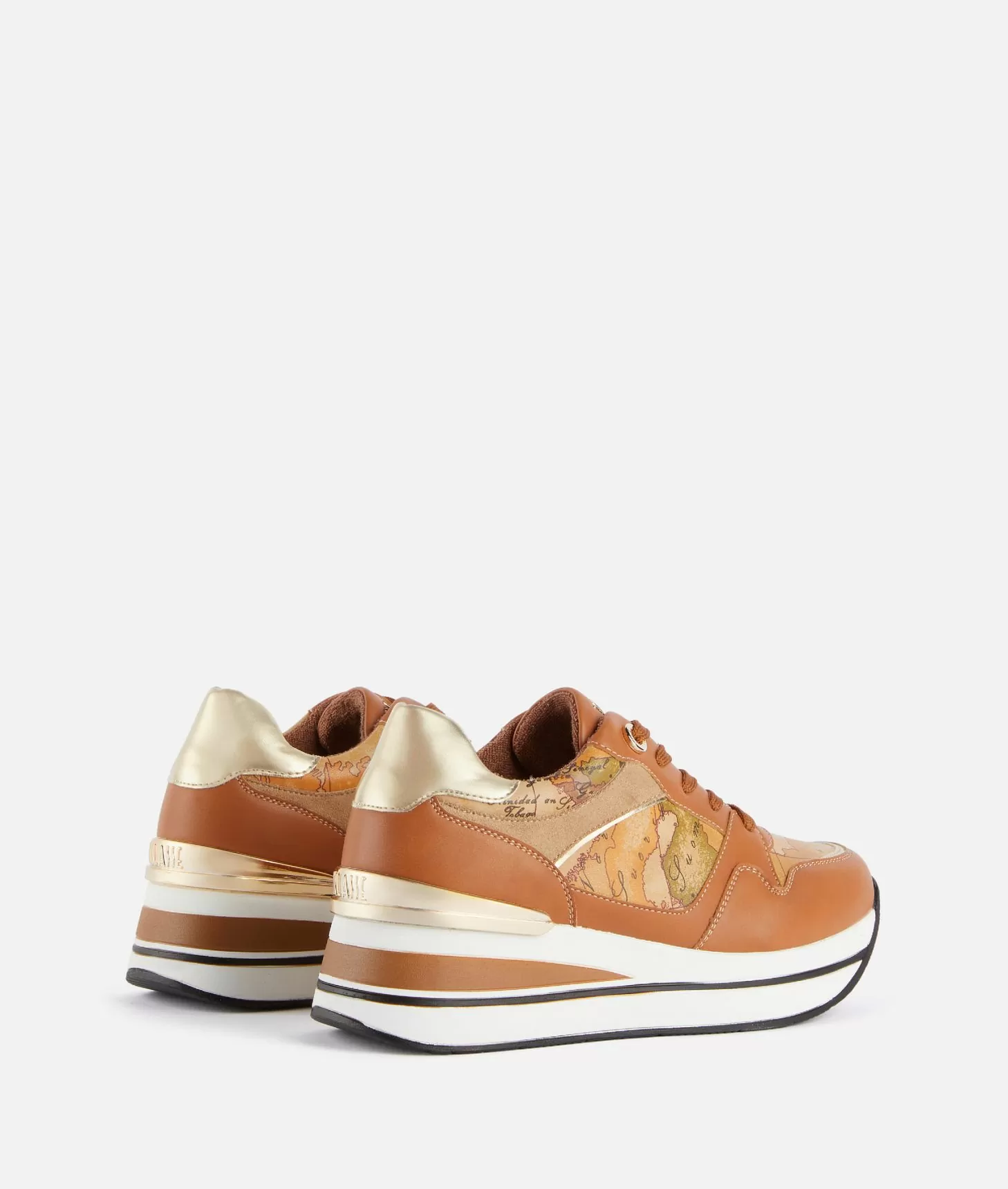 Alviero martini 1a classe Running in eco nappa con mix materico Cuoio Moda