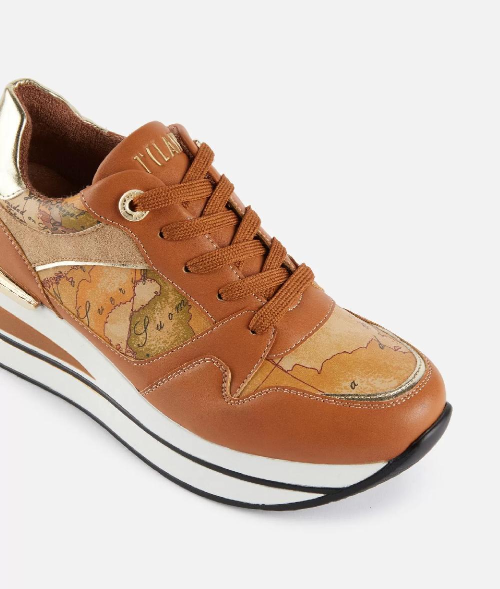Alviero martini 1a classe Running in eco nappa con mix materico Cuoio Moda