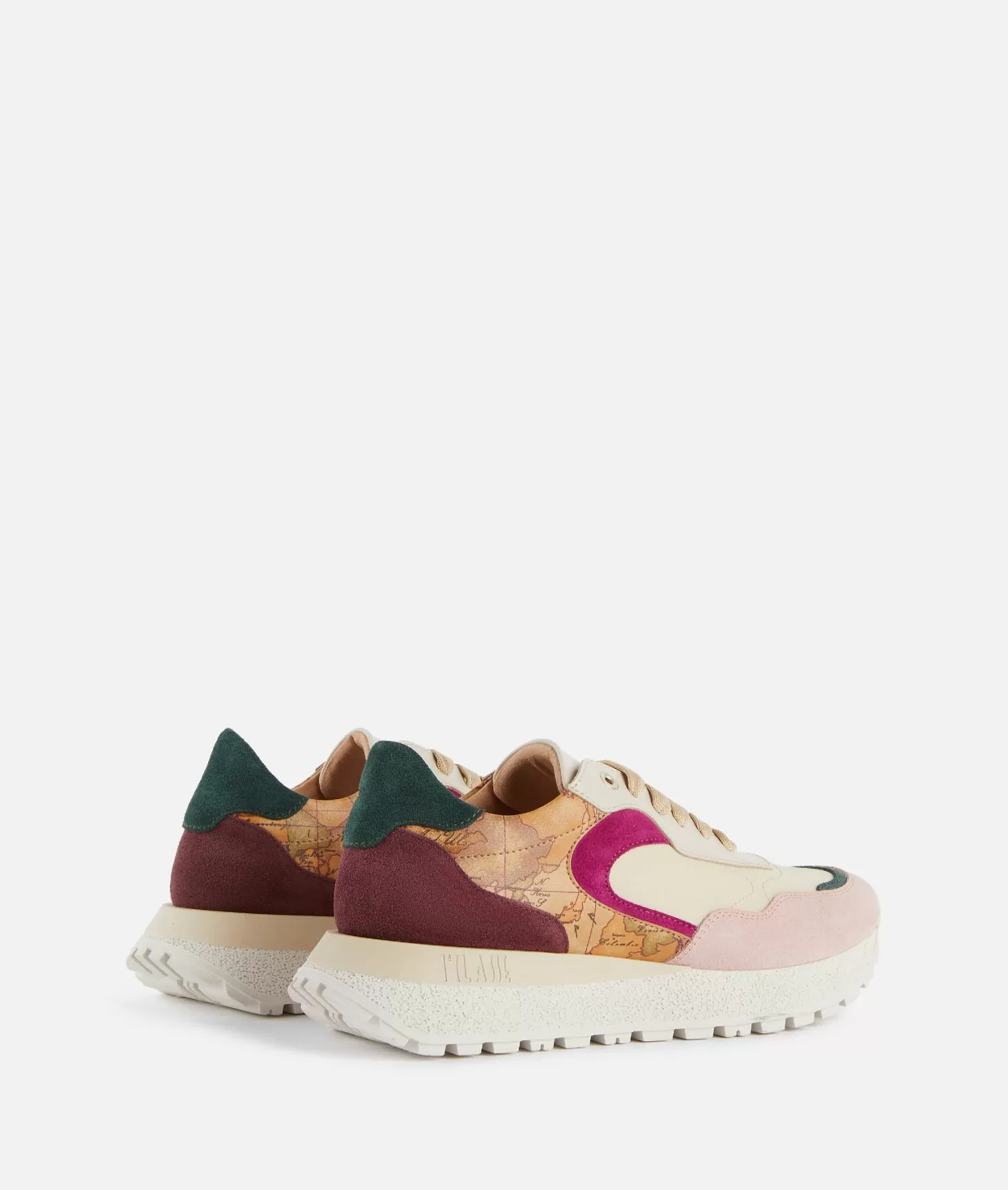 Alviero martini 1a classe Running in pelle scamosciata con mix materico Multicolor Negozio