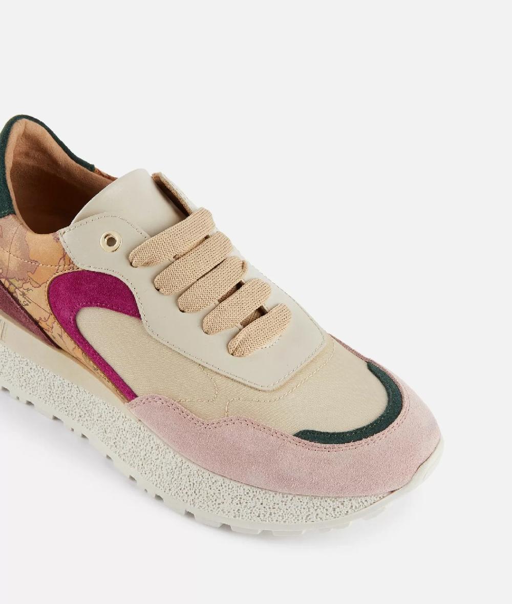 Alviero martini 1a classe Running in pelle scamosciata con mix materico Multicolor Negozio