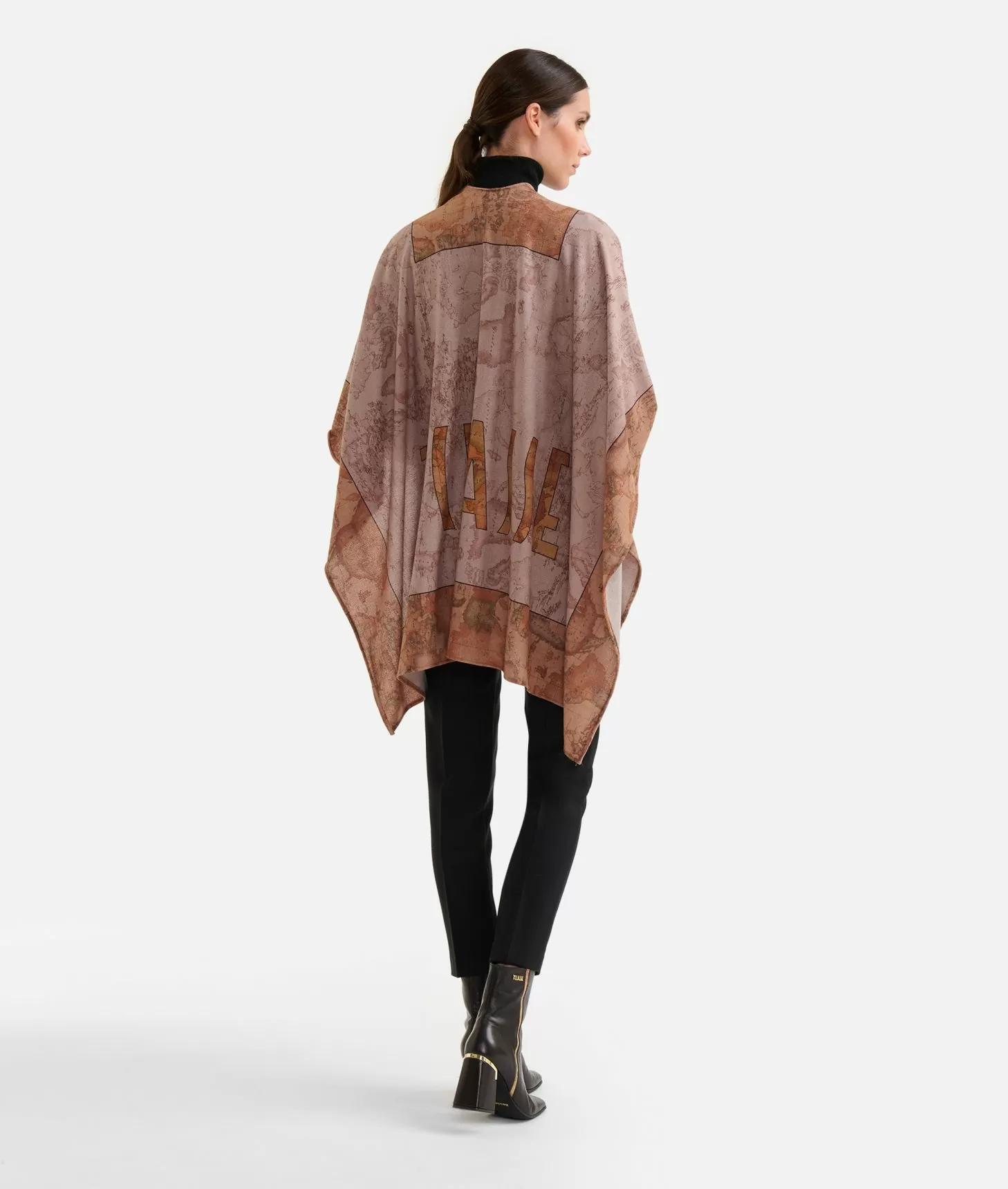 Alviero martini 1a classe Mantella Geo Maglina Rosa Cipria Pezzi Unici