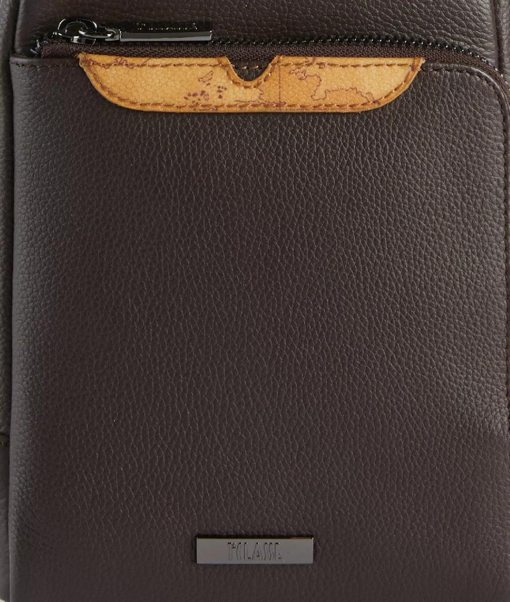 Alviero martini 1a classe Beta Leather bandoliera piccola Testa Di Moro Online