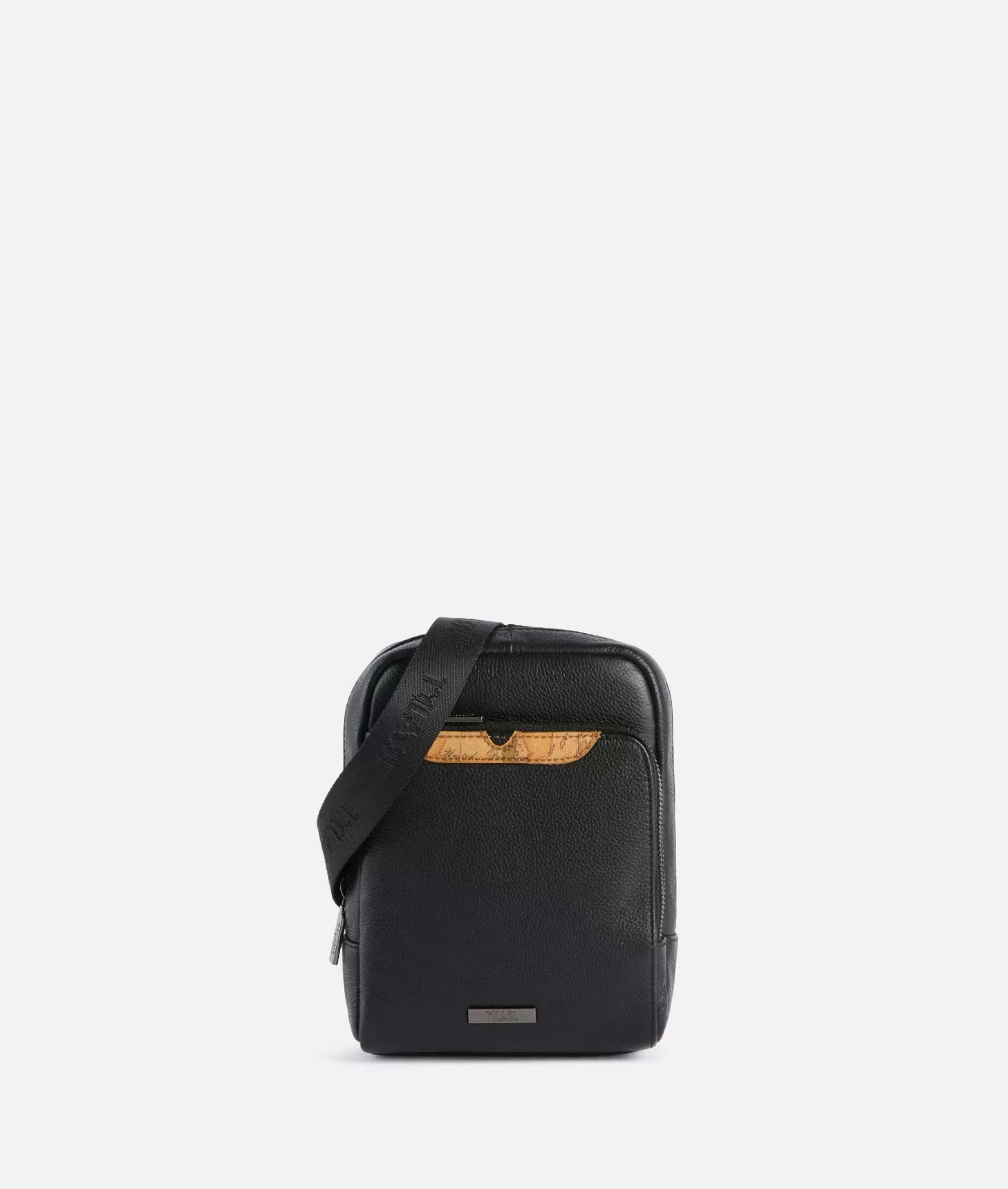 Alviero martini 1a classe Beta Leather bandoliera piccola Nera Outlet