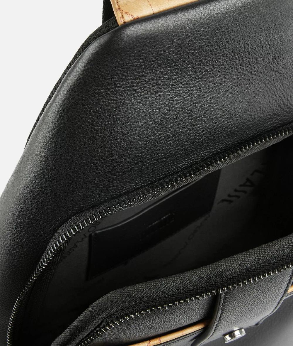 Alviero martini 1a classe Zaino monospalla in pelle Nero 2025