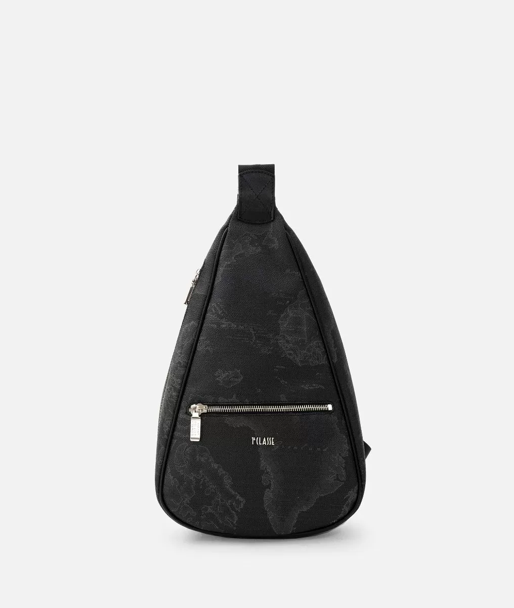 Alviero martini 1a classe Geo Black zaino monospalla Nuovo