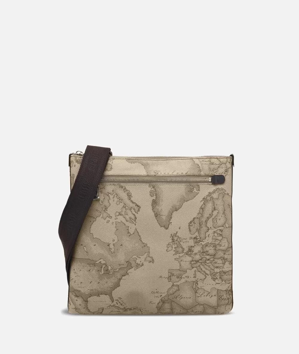 Alviero martini 1a classe Geo Tortora Bandoliera grande Spedizione Gratuita