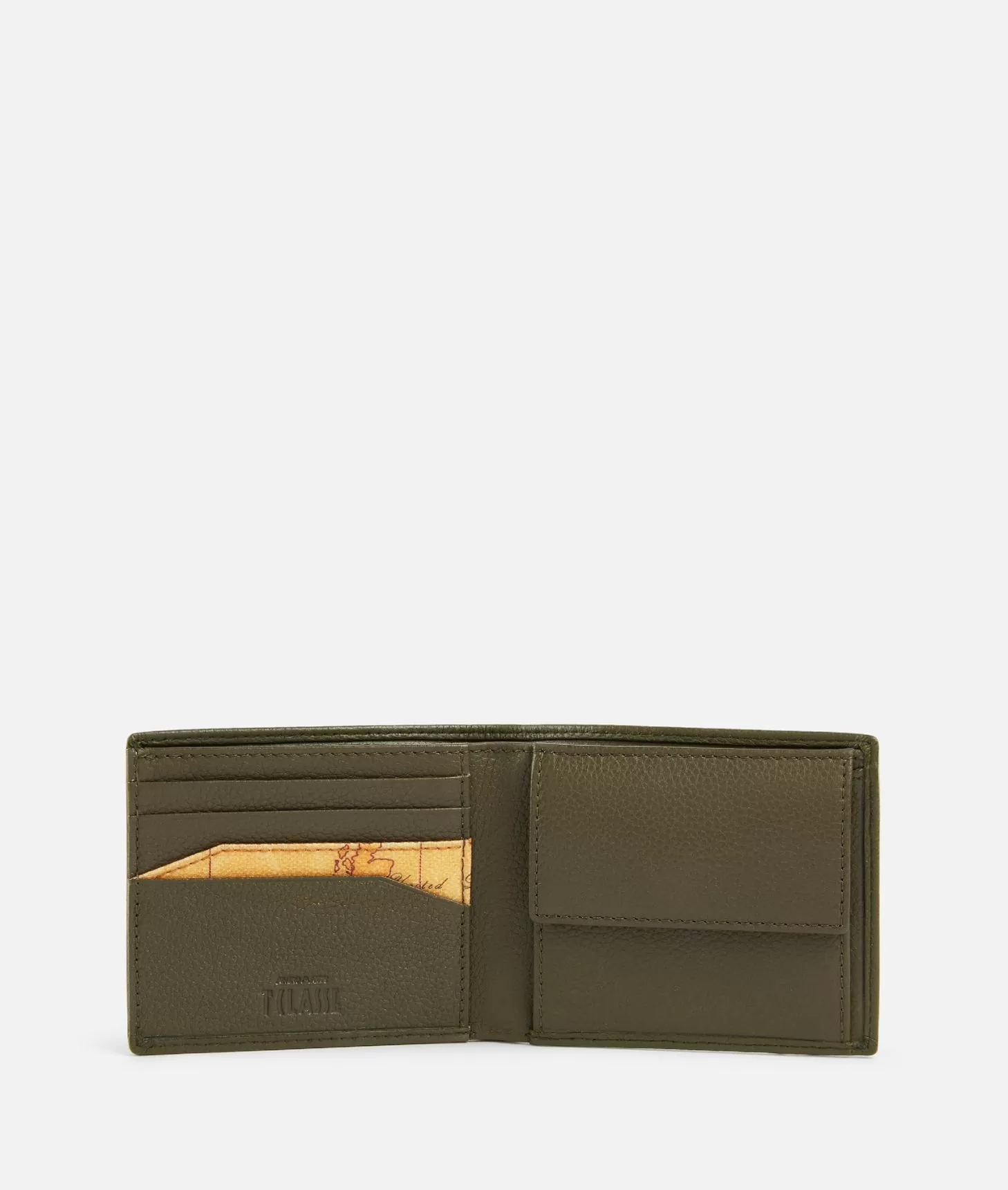 Alviero martini 1a classe Beta Leather portafoglio piccolo Verde Militare Acquista Ora