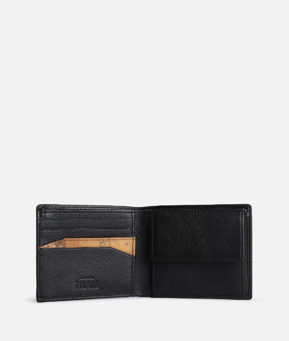 Alviero martini 1a classe Beta Leather portafoglio piccolo Nero Fino Al -60%