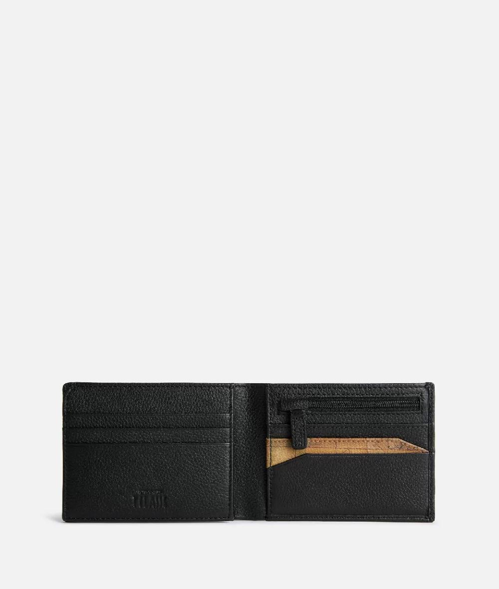 Alviero martini 1a classe Beta Leather portafoglio medio Nero Shopping Online