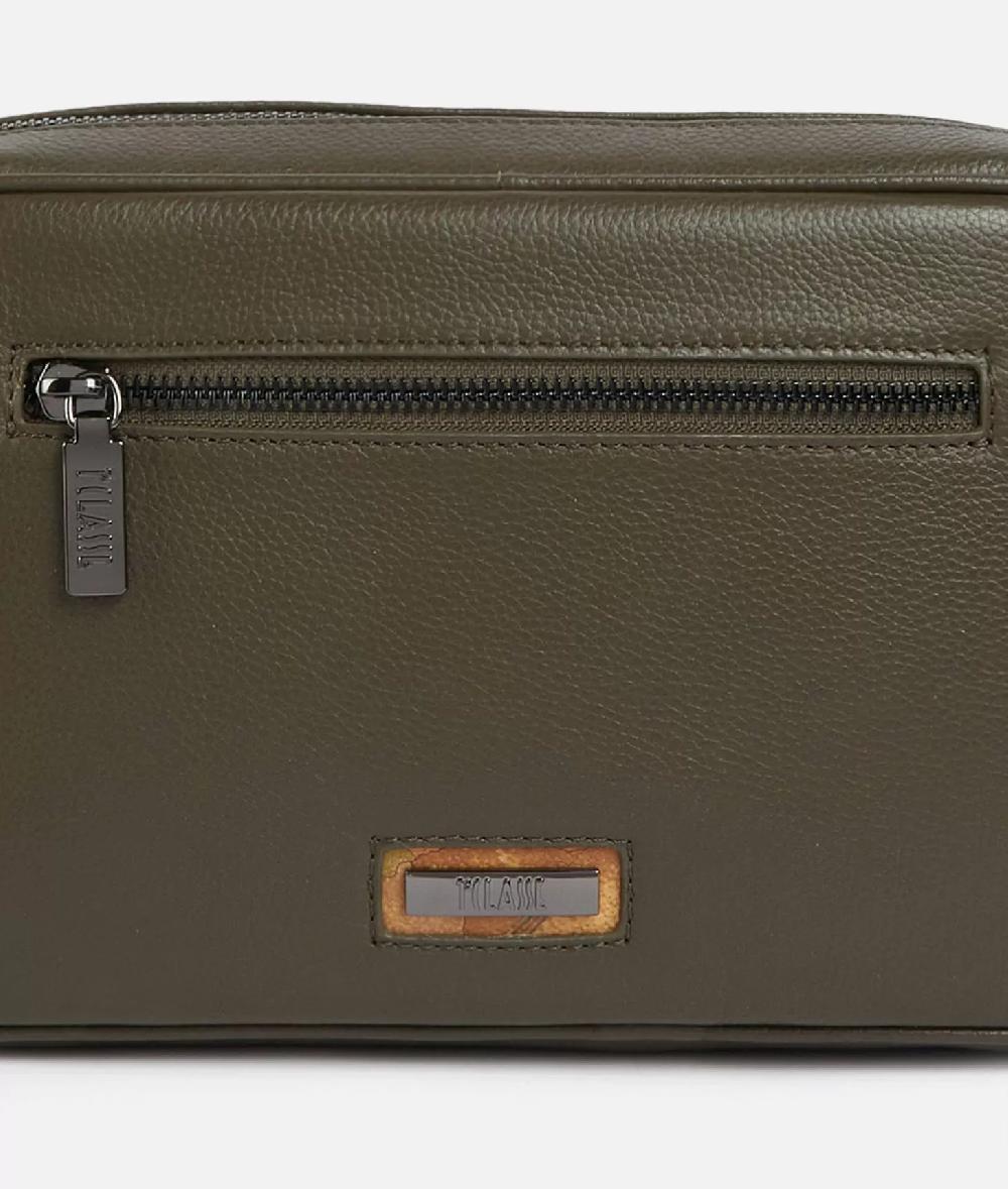 Alviero martini 1a classe Beta Leather portatutto Verde Militare Affare Del Giorno