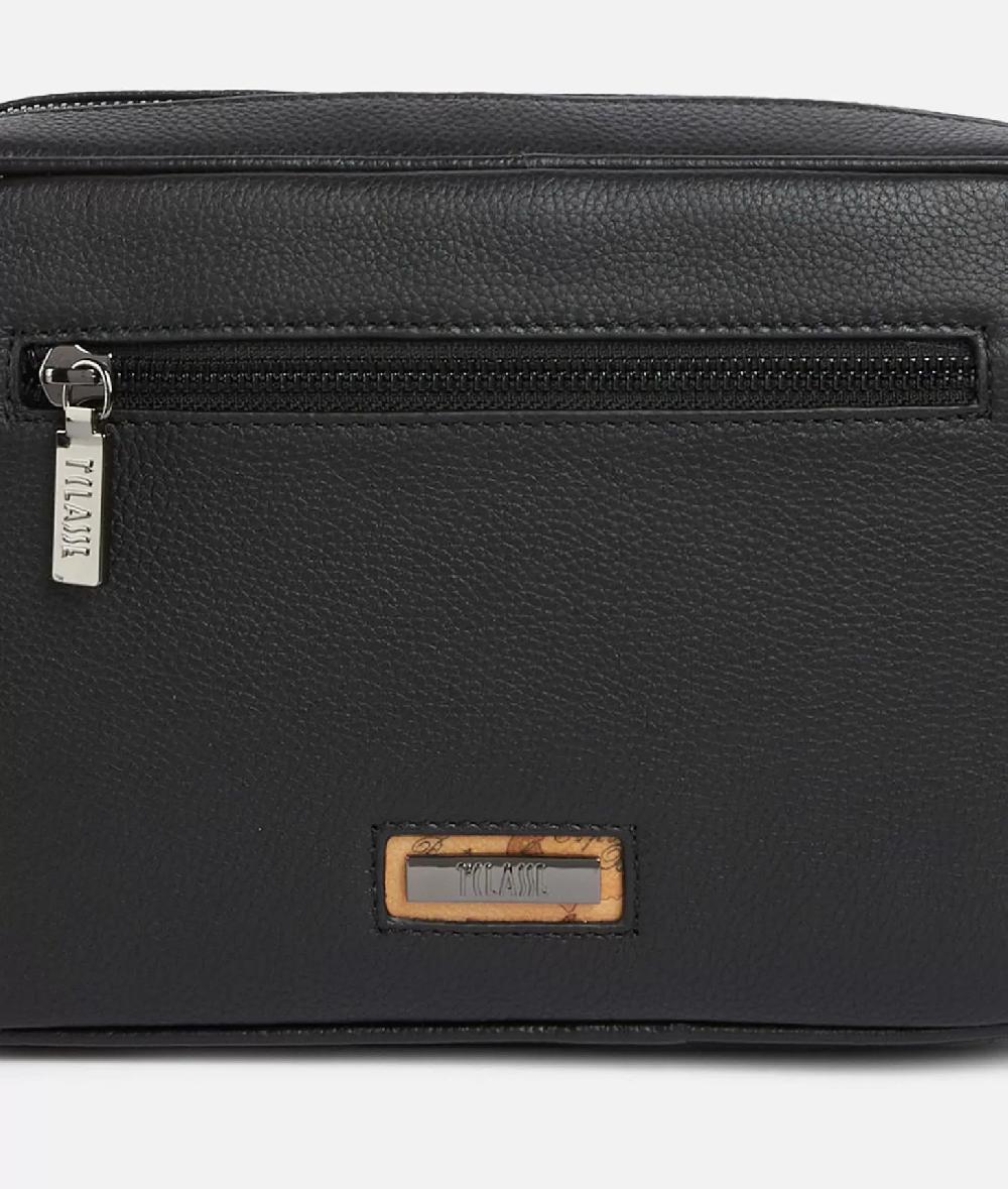 Alviero martini 1a classe Beta Leather portatutto Nero Sottocosto